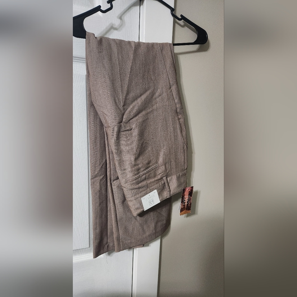 Elegant Tan Women's Trousers